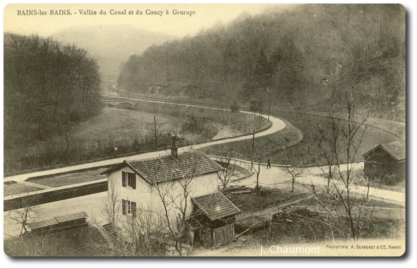 Vallée du Canal de l'Est à Bains-les-Bains